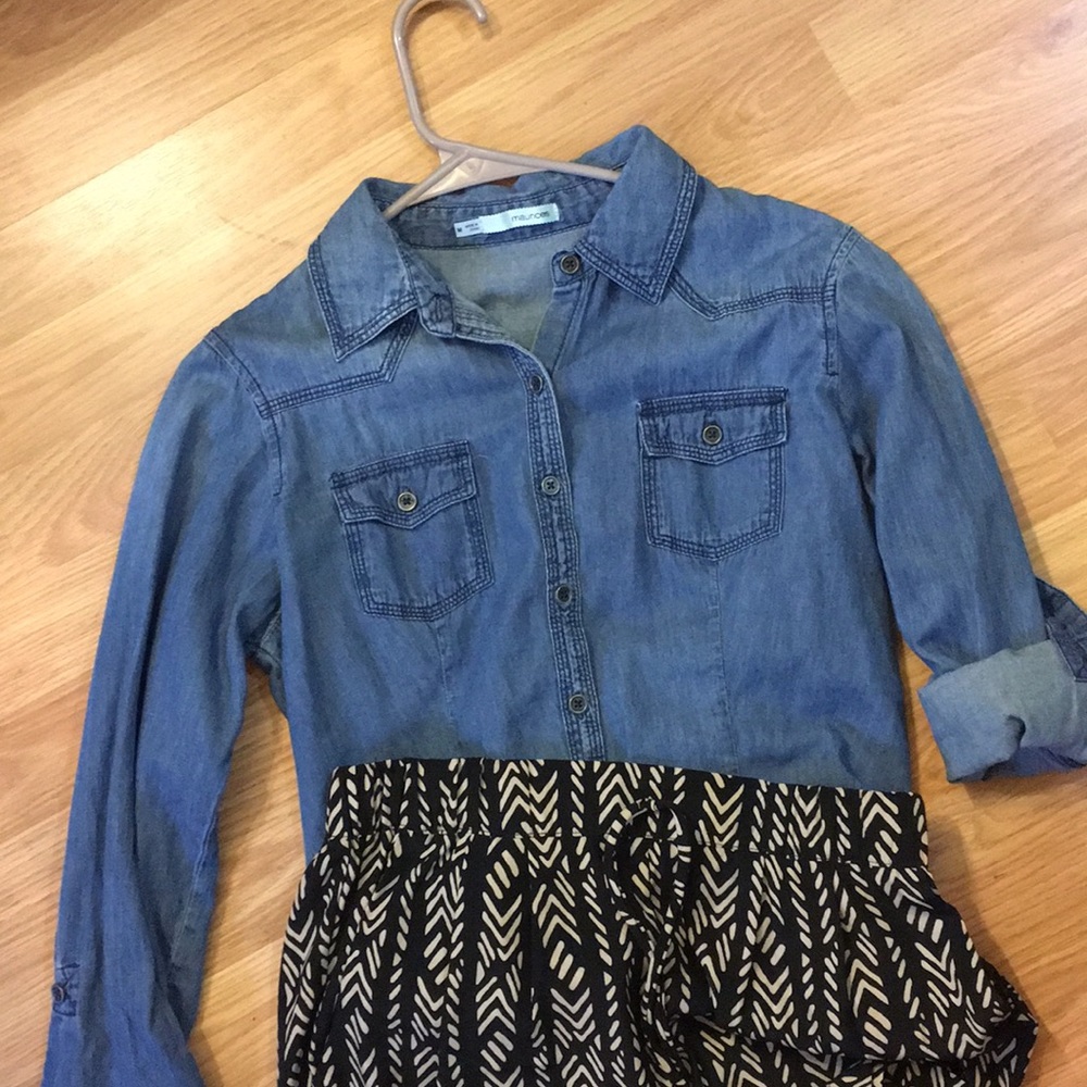 Women’s Chambray Button Down